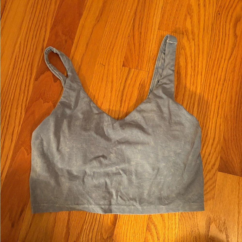 OFFLINE By Aerie Real Me Recharge Sports Bra Sz M Padded Light Blue